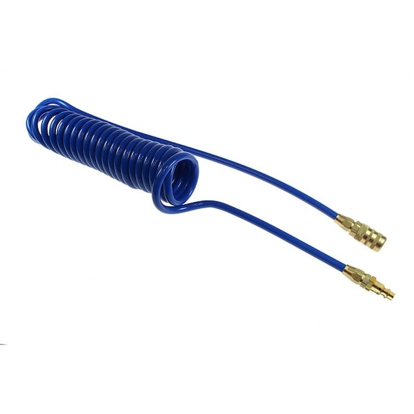 Flexcoil 1/4" ID x 15 ' 1/4" Industrial Dark Blue